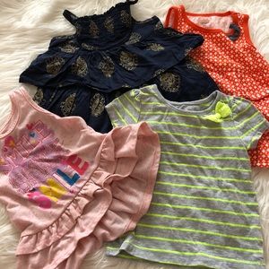 Group of 12 month shirts